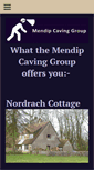 Mobile Screenshot of mendipcavinggroup.org.uk